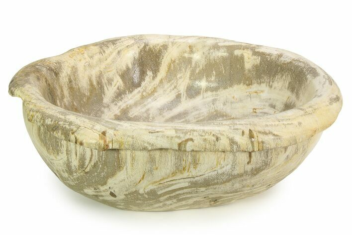 Petrified Wood (Tropical Hardwood) Bowl - Indonesia #351991